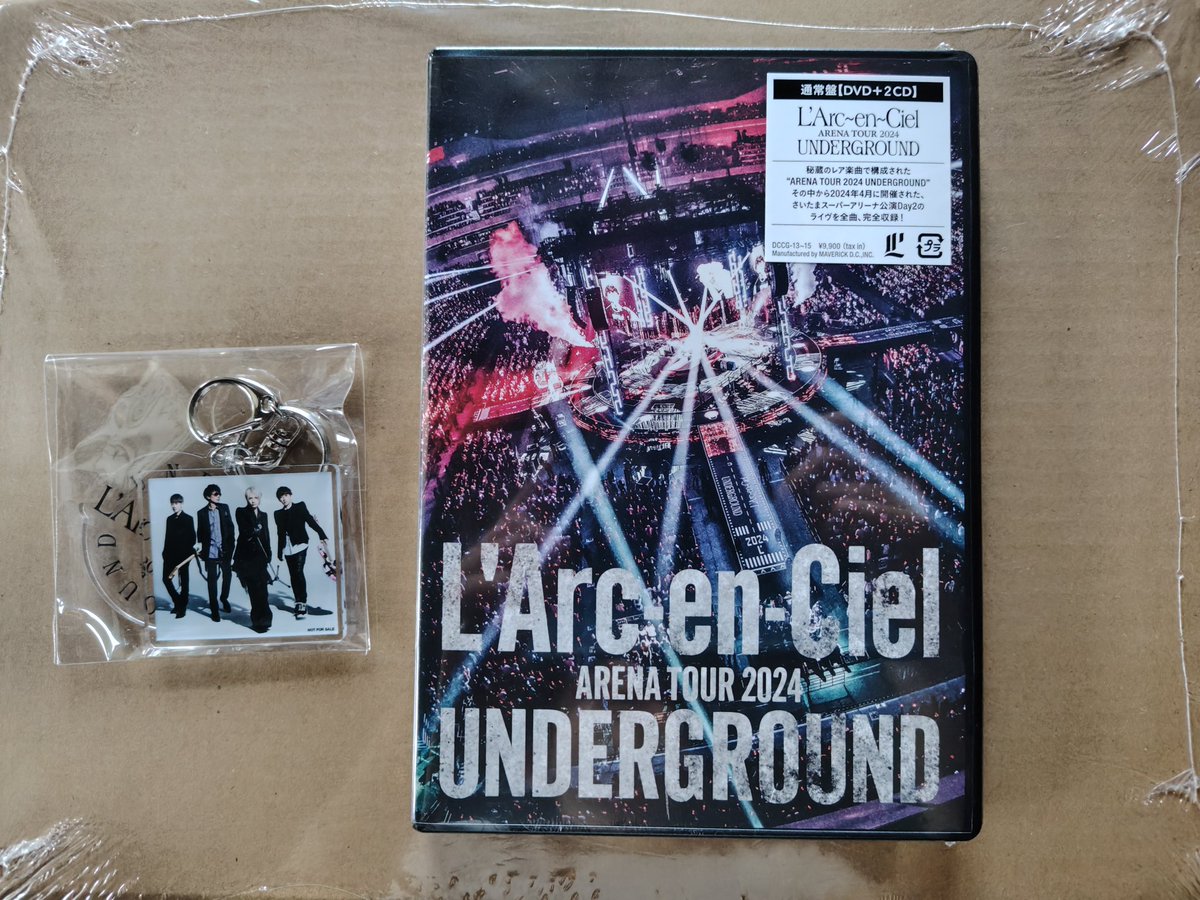ciel1120's tweet photo. @CHLionRagbaby アングラツアーのBlu-rayとDVD届きました！Blu-rayは家でDVDは車で見たいと思います！ https://t.co/QCzwltntAs