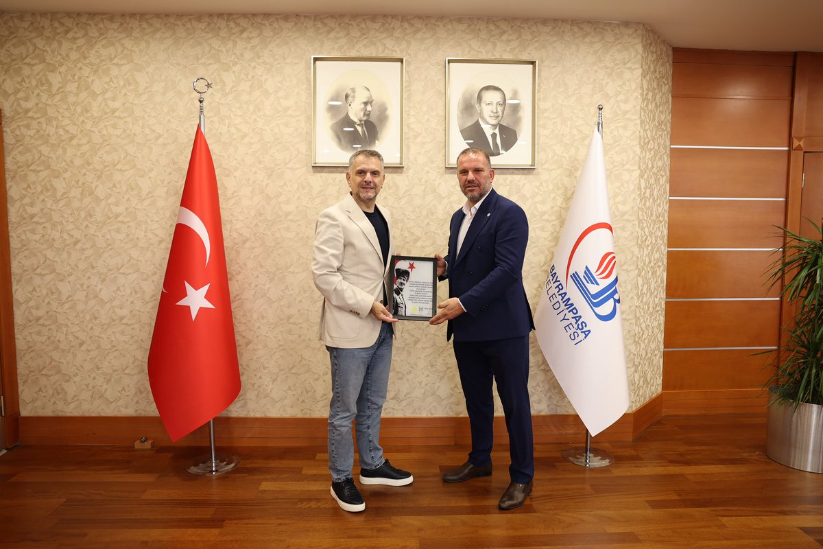 ibrahimakn's tweet photo. İYİ Parti Bayrampaşa İlçe Başkanı Erdal Uğur Acar ve yönetimini belediyemizde ağırladık. 
Nazik ziyaretleri dolayısıyla kendilerine teşekkür ediyor, çalışmalarında başarılar diliyorum. https://t.co/66BJlugsTm