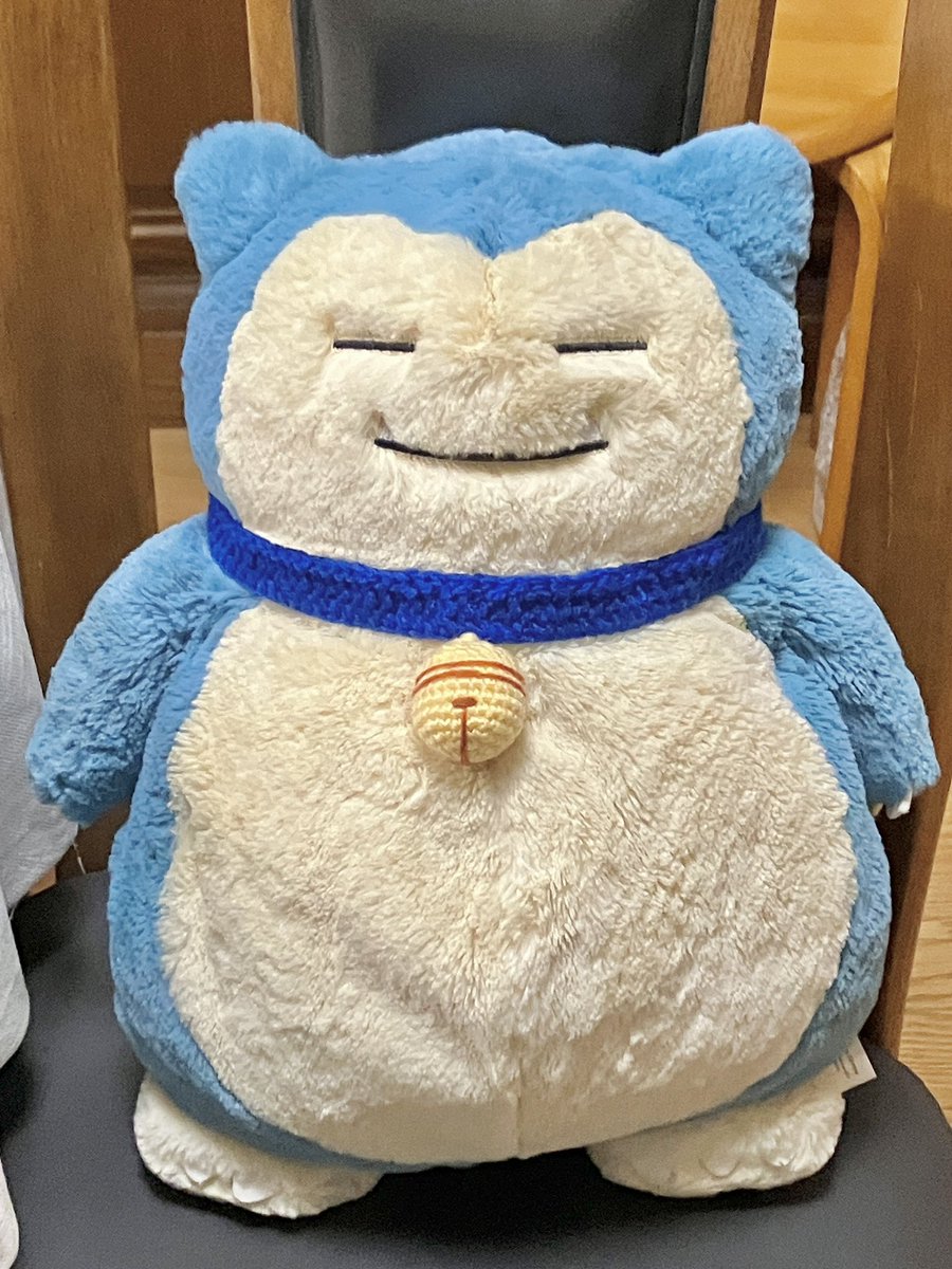 カビゴンの首輪新作🙌 #かぎ針編み