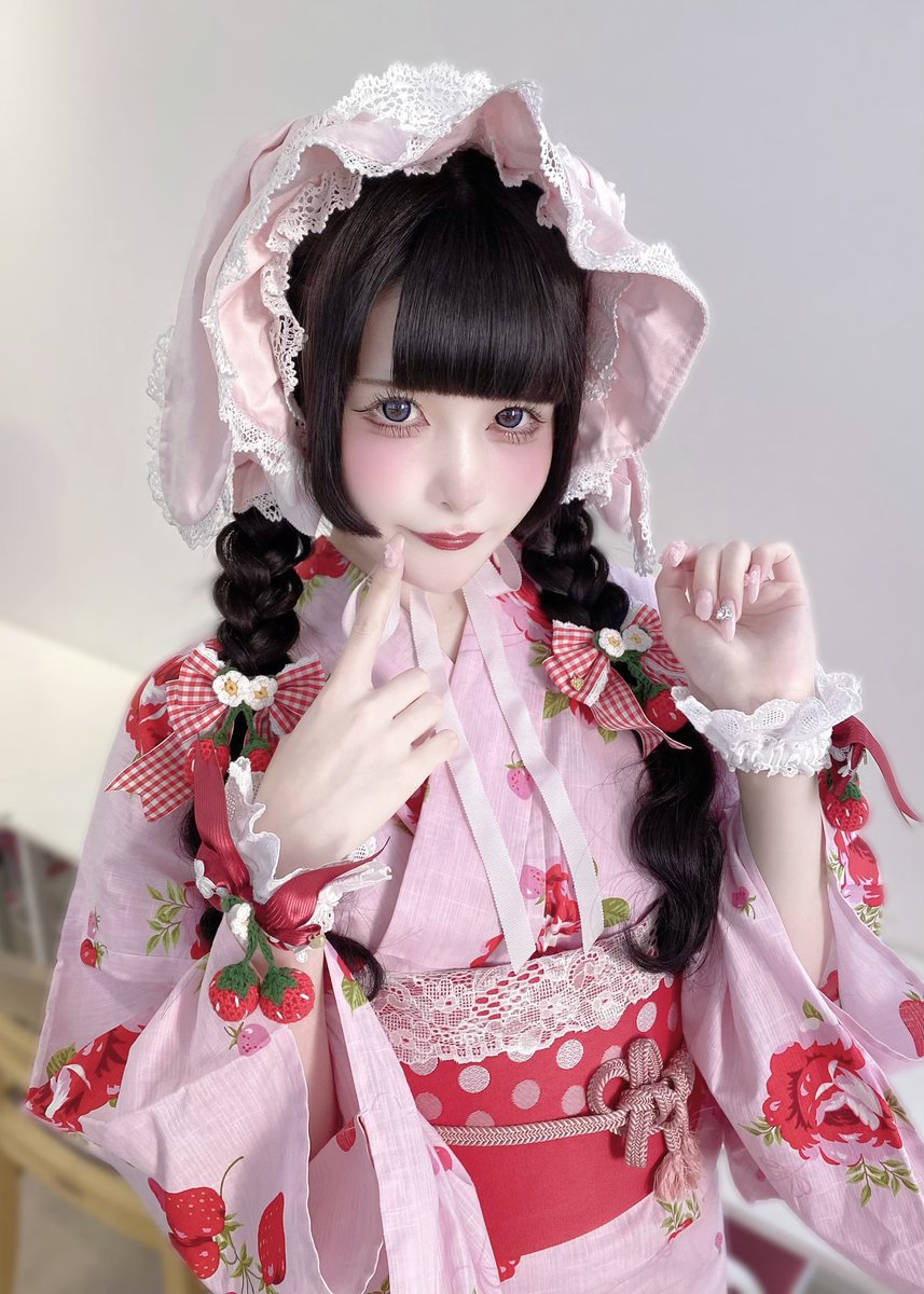 maid_yurine's tweet photo. 桃色のうさぎ🐇🎀🍓 https://t.co/7JvljQ9r7u