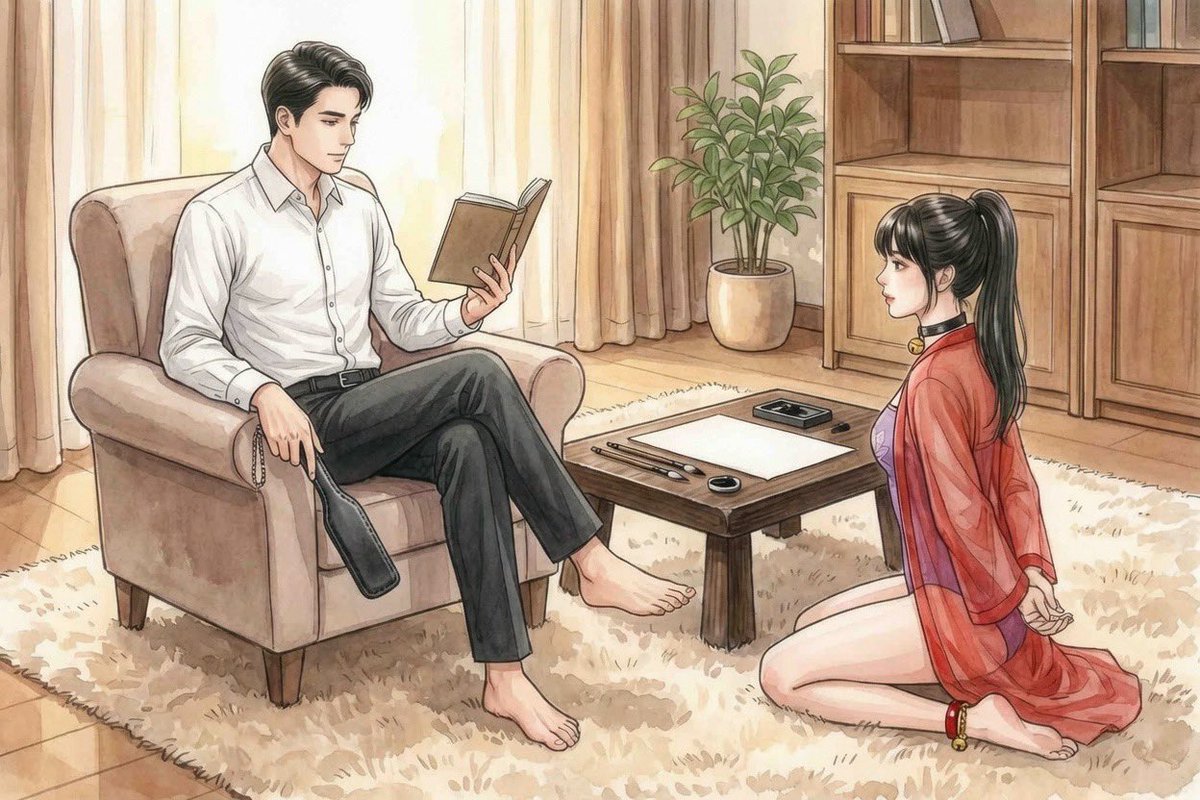 lim99n's tweet photo. 女德守则
贱奴发自心底接受女德、男尊女卑思想，并毫无保留地遵守和以身践行，特制定以下行为守则：
1. 每日需坚持女德思想学习，通过浏览相关推文和影视作品，不断自我洗脑
2. 需制定合理的学习、健身计划，坚持雌竞，努力提高自己，以保证对主人的吸引力
3. 每日早晚给主人跪下叩头请安，撅高屁股手伸到背后掰开屁股，最大限度露出小穴和塞着肛塞的屁眼，以示臣服
4. 每天除排泄外要佩戴肛塞，时刻谨记自己的身份
5. 每天向主人报告自己的衣着，请示内裤胸罩是否可以穿带
6. 入睡前请示主人当日耳光和sp数量，为一天的表现总结，同时向主人进行思想汇报
7. 长期禁欲，不得私自触摸所有私密部位（奶子，骚逼，屁眼），但需通过不断的提肛运动、收缩骚逼保持骚逼湿润，以便随时准备被主人使用
8. 排泄前要请示主人，获得允许后，方可排泄
#男尊女卑 #女德 #反差母狗