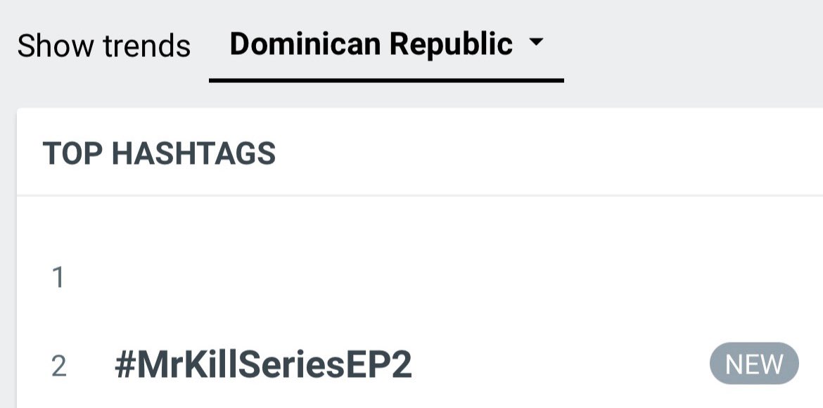 Trends4DewTeeTH's tweet photo. Update Trends
[ 08.20 PM | 14.07.2026 ] 

#MrKillSeriesEP2

No. 1 Indonesia 
No. 1 Malaysia 
No. 1 Myanmar 
No. 2 Dominican Republic 
No. 4 Singapore 
No. 6 Worldwide 
No. 18 Thailand 

💬  29.1K Posts https://t.co/ZPlkZos0MV
