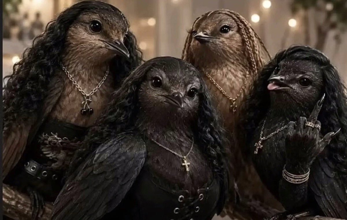 prettynblooming's tweet photo. Bird4 and their Leader https://t.co/iHVKz73tNU