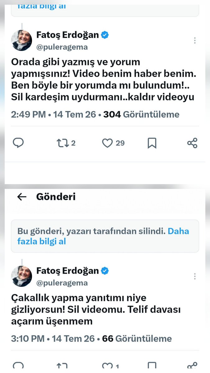 Fatoş Erdoğan tweet media