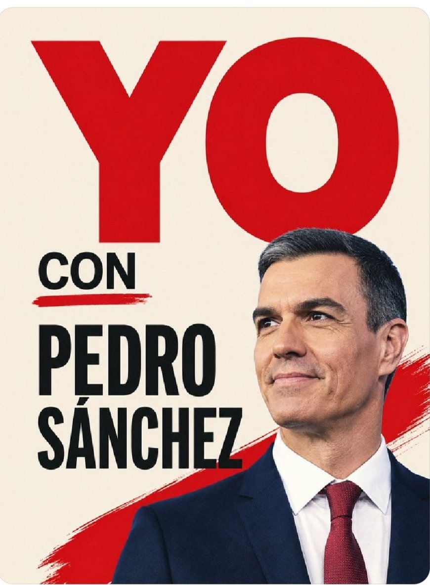 yolapons's tweet photo. @Encuestando Ante una nueva INJUSTICIA, votaré MAS QUE NUNCA AL PRESIDENTE @sanchezcastejon https://t.co/GXXfDKrmgu