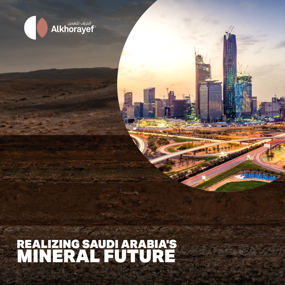 AlKhorayefMC's tweet photo. With an estimated $2.5 trillion in untapped mineral wealth, Saudi Arabia holds a once-in-a-generation opportunity to reshape its economic future.

At AMC, we combine intelligence, speed, and expertise to unlock this potential and drive the Kingdom’s mining transformation forward. https://t.co/YuLXK6sQxC