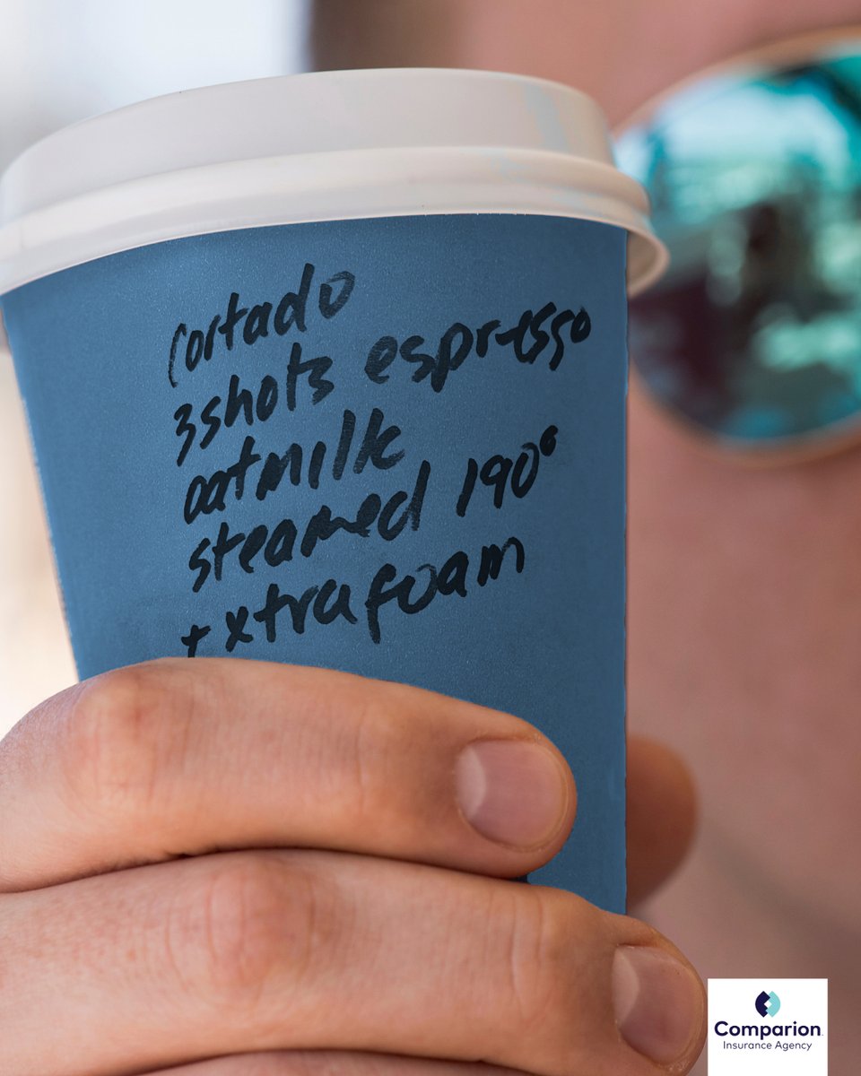 jawconsulting's tweet photo. Your insurance policy should be as unique as your coffee order. Working with a local agent lets you get personalized options. Reach out today! 806 443-7192 or joel.white@comparioninsurance.com Over 40 carriers avaialble to meet your needs. https://t.co/gRMyYIGGef