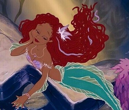 lehnsh3r's tweet photo. O que me irrita nesse filme é a caracterização da Ariel, custava fazer algo assim? https://t.co/aFxwf4FR3a