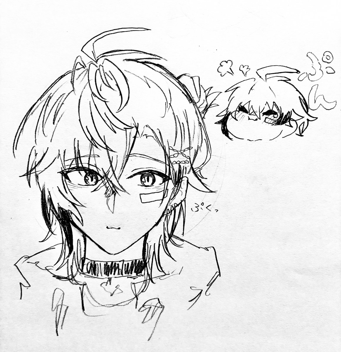 KpKP_chaKa's tweet photo. ほっぺぷくが愛らしすぎる…

#紙とウェン https://t.co/8JJ5fWarwV