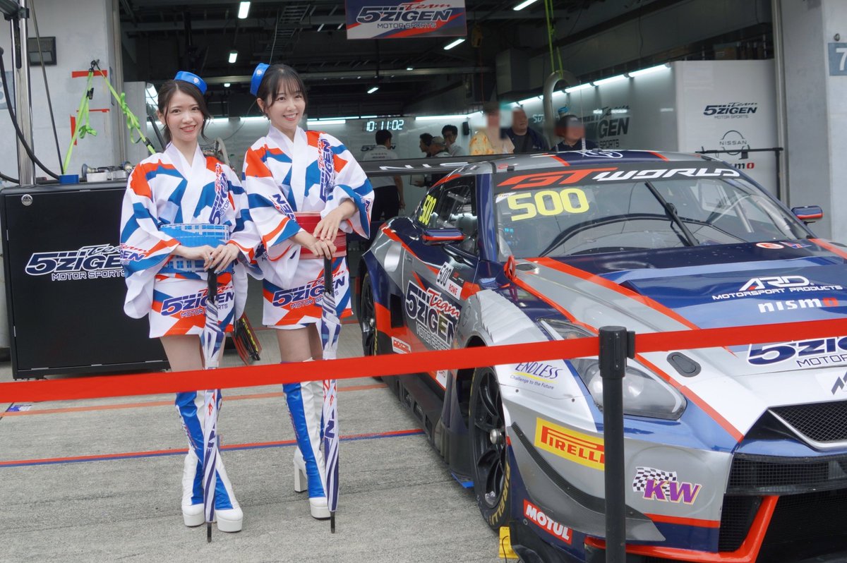 anmaki0811's tweet photo. 2026.7.11 GT WORLD CHALLENGE ASIA Rd.5 #富士スピードウェイ
TEAM 5ZIGEN 500号車の青木孝行選手と三宅淳詞選手のNISSAN GT-R NISMO GT3 が予選23番手からバシバシン追い抜いて見事5位でチェッカー🏁
素晴らしいレースをありがとうございました。
#gtwc #5zigen
@Blue_Aoki
@Atsushi_Miyake https://t.co/mwlGMKT8iq