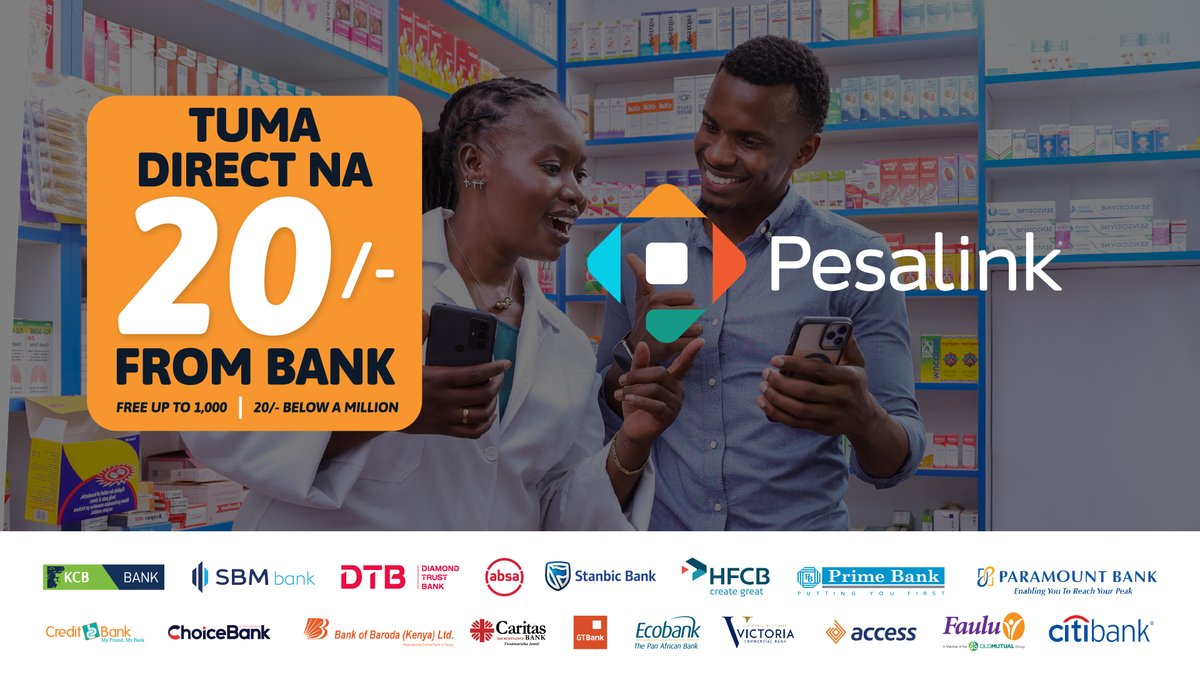 Pixels_Maker's tweet photo. @solomonruhiu @_lennoxomondi Hapana there is currently over 18 banks and more to join https://t.co/eUni1g7uSr
