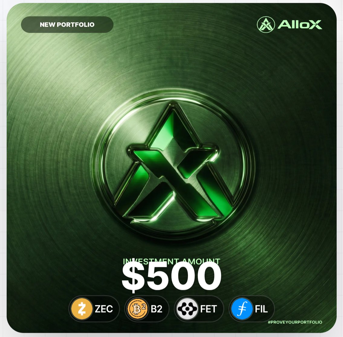 MugdoTalukder's tweet photo. Just proved my portfolio on 
@alloxdotai

 🚀

#ProveYourPortfolio #AlloX https://t.co/j5cO1iScD8