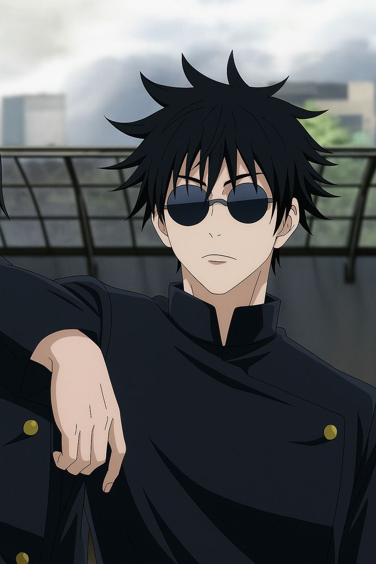 megfushiguros's tweet photo. gojo wearing sunglasses is just megumi wearing sunglasses https://t.co/eTKLXwVlty