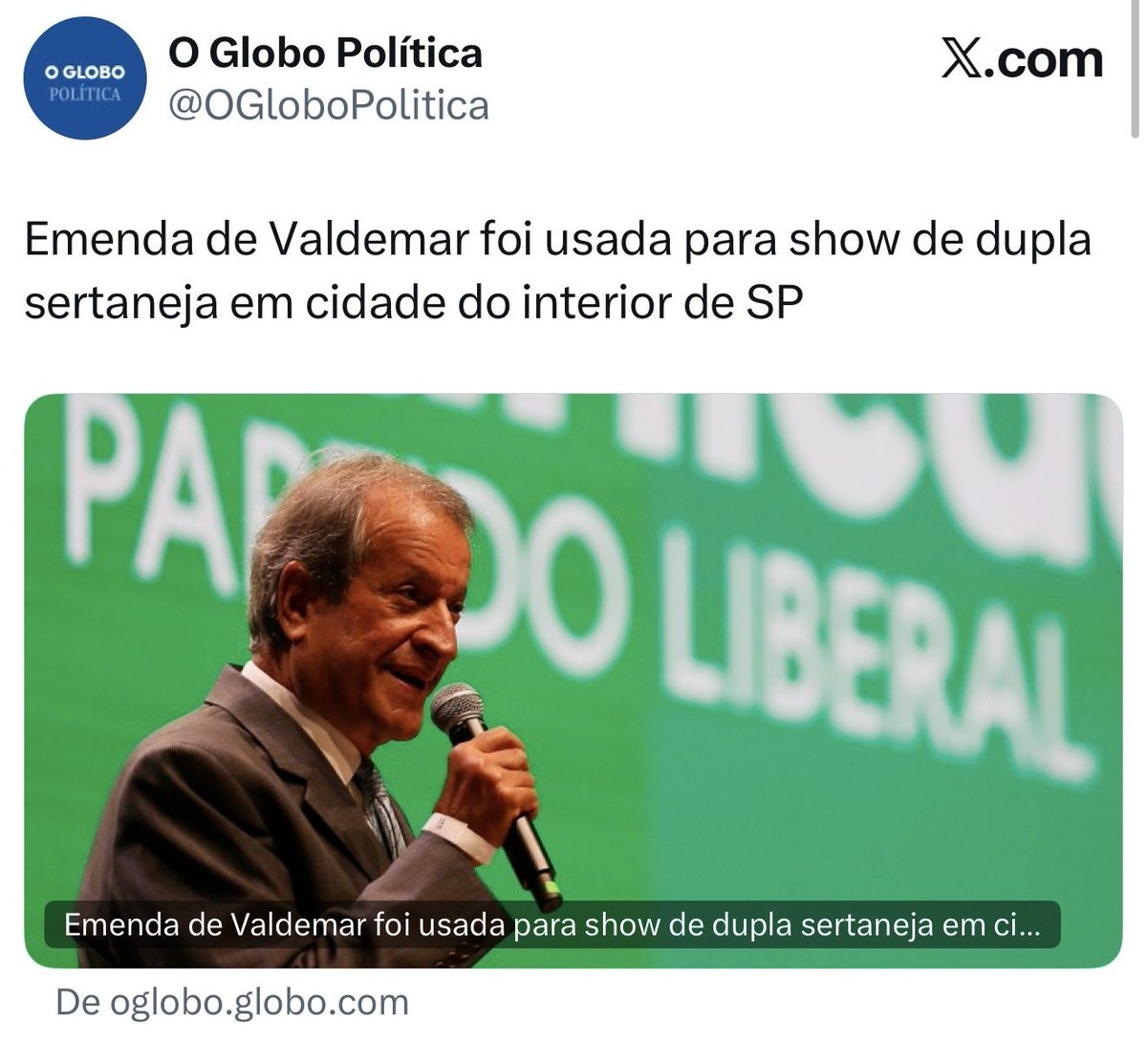 rafilde18's tweet photo. A direita demoniza a Lei Rouanet, mas se cala quando o presidente do PL, que nem deputado é, destina verba pública para show sertanejo. Nunca foi contra dinheiro público na cultura, apenas contra quem pode acessá-lo. https://t.co/JzwTNYkGIE