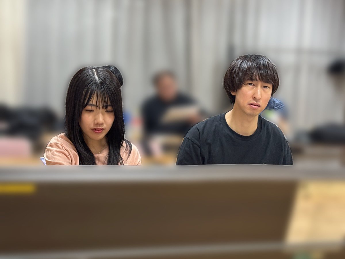 e_miiil__'s tweet photo. まーくんいた！お久しいわまーくん！

一緒にお芝居できてとっても嬉しい🤙こちらのSlipカップル、応援よろしくお願いします〜🙌やりたいことたくさん考えたいな、賑やかせたらいいですね〜！

#どりたむ2026 https://t.co/bmcBZg9LNE