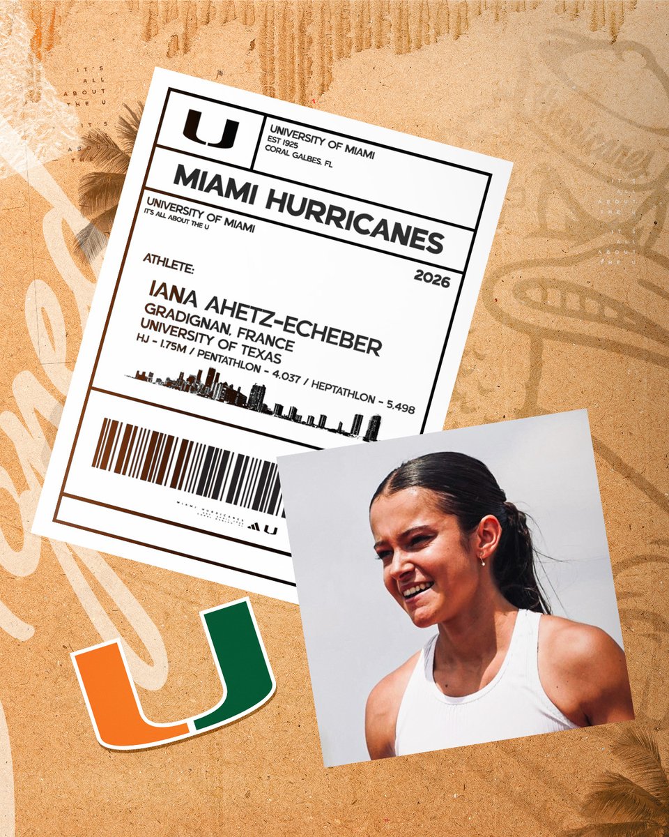 Miami Hurricanes Track & Field/Cross Country tweet media