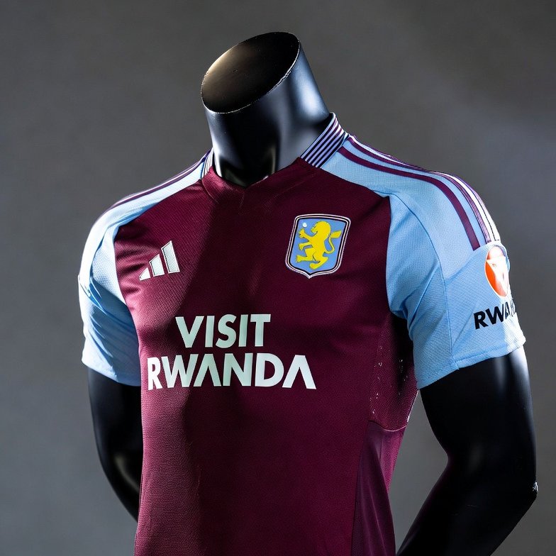 goalsside's tweet photo. 🚨🚨| BREAKING: Aston Villa have reached an agreement with 'Visit Rwanda' as new front-of-shirt sponsor. 

{@TheAthleticFC} https://t.co/Xgg37uusxo