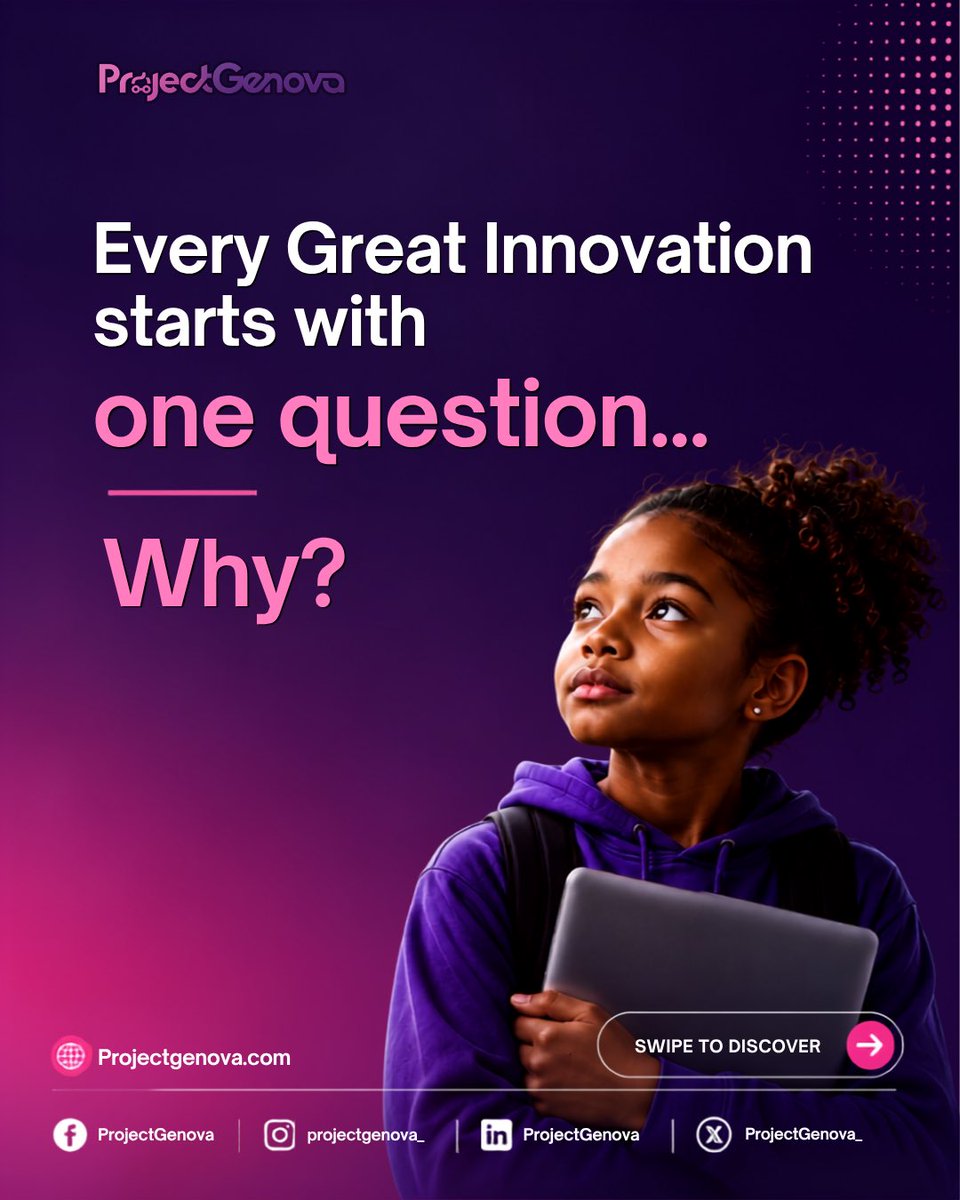 projectGenova_'s tweet photo. Sometimes, all it takes is a child asking,
“Can I build something like this?”, “Could I learn to code?”, “Is technology for someone like me?”

Too often, those questions are left unanswered not because the talent isn’t there, but because the opportunity isn’t. https://t.co/8fFnYHOXqP