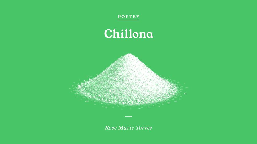BulbRegion's tweet photo. "that’s what she / calls me / her cry baby / her dramática / her chillona"

Rose Marie Torres has a heartfelt poem in The Bulb Region today.

🔗↓ https://t.co/miKsUrtjM8