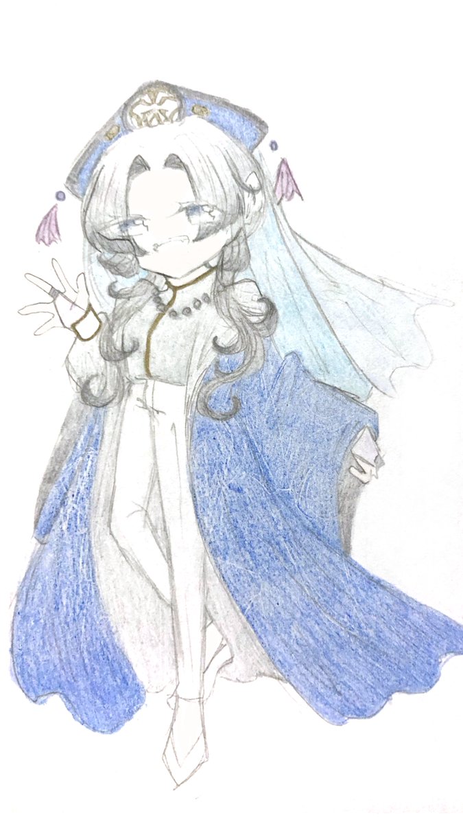 reireizeron's tweet photo. うちの子31番目、リアリオ。
種族は氷結種。
灰の色魔術師。自由人。面白いことしか手を貸さない。
飽きるとすぐにほっぽり出す。面倒いことは全部カーシンに投げる。 https://t.co/FcEyuAjOYJ