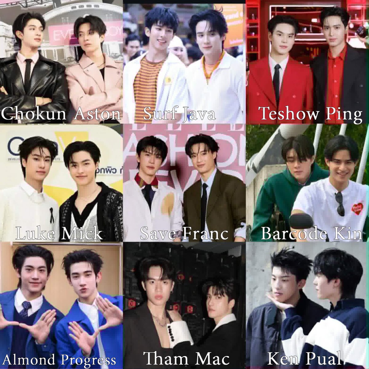 destiny_of_b's tweet photo. ชวนมาดู New Gen GMMTVกับเด็กใหม่ GMMTV ปีนี้ครับ  #บาร์โค้ดคิน #มาร์คโอม #เซิร์ฟจา่า #เซฟฟรัง  #มาร์คพร้อม #ธรรมแม็ค  #โชกุนแอสตัน  #ลูคมิค #แอลม่อนโปรเกรส #เคนพอล   #เตโชปิง #chokunz_jkz #Aston_lv #justinmmoir #keatonnst #Lukeso_ #mickmetas #swensurf #javabh #Francnrp #Save_saisawat #ProgressPassawich #Almondbabybigboy︎ #teshow #PingKrittanun #barcodetin #KinThanachai #Thamtupthong #Nattapatmac_ #Kenji_Kanthee #Paul_tanan  #ChokunAston #LukeMick #SurfJava #SaveFranc #AlmondProgress #TeshowPing #BarcodeKinn #ThamMac #KenPaul  กับเด็กใหม่ GMMTV ปีนี้ครับ #justinmmoir #keatonnst #anthonybuiss #Genomatasbayseng #GenoMatas #krit_r333 #Ingasavanund #Promkcy #fu_tnw
@GMMTV
@tha_sataporn