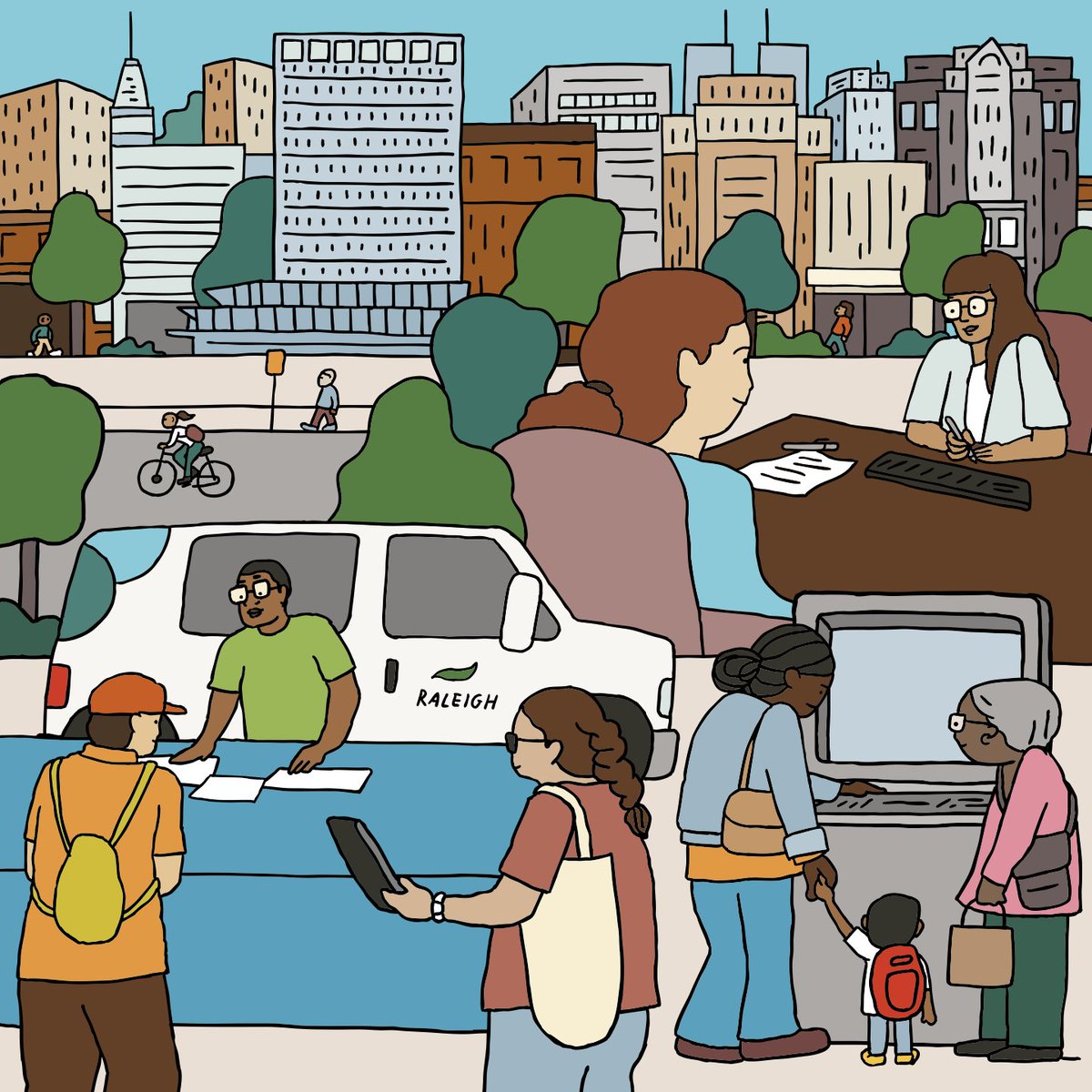 RaleighGov's tweet photo. Want to help guide City priorities, services, and community improvements? Please take one of our Strategic Plan surveys! With topics from Community Safety to Transportation and Transit, you’ll find something that interests you! https://t.co/k2oQaiWgnN https://t.co/MssSBjOb5M