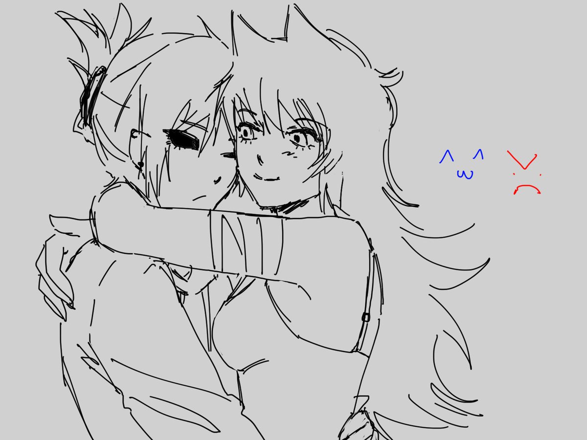 yuriboob4ever's tweet photo. drawing in digital for the first time in forever.... my yuri that appeared in my dream today
#tamtori https://t.co/wGSldm12cQ