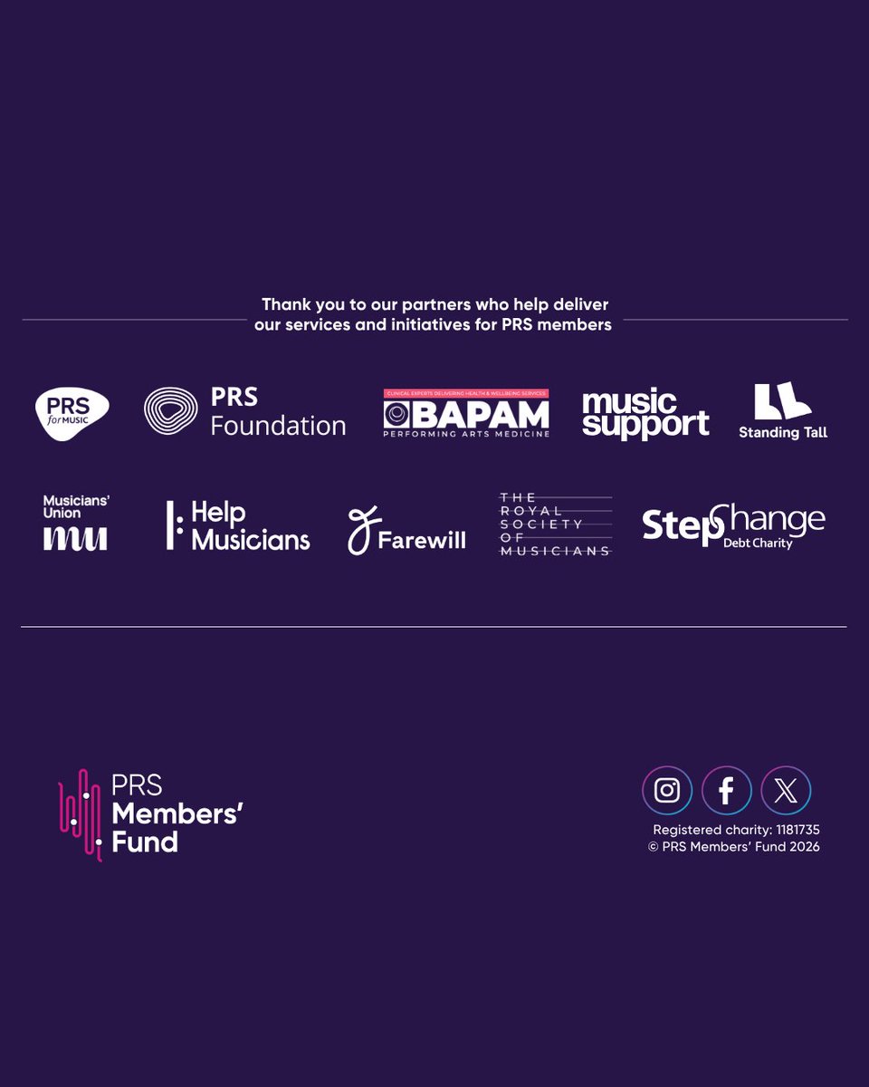 prsfund's tweet photo. Behind every great track is a creator who deserves to feel secure.🎶

Together with our partners we offer @PRSforMusic members 4 pillars of support: Finance, Wellbeing, Health, and Housing.

Online forms can be tricky

👉Read our complete application guide https://t.co/YCoRtiKfNy https://t.co/ePwQzEnilo