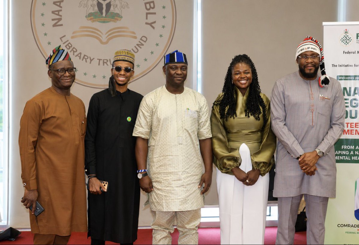 B_ELRUFAI's tweet photo. Last week, I had the privilege of participating in the National Legislative Roundtable on Teens and Youth Mental Health, themed "From Advocacy to Action: Shaping a National Teens and Youth Mental Health Policy for Nigeria." I was invited to attend by my elder brother, Hon. David Ogewu, Member representing Oju/Obi Federal Constituency in Benue State. One of my favourite parliamentarians, Hon. @IbeOkwara Osonwa, representing Arochukwu/Ohafia Federal Constituency of Abia State was also in attendance. 

Mental health is no longer a conversation we can afford to postpone. If we are serious about building a productive, resilient, and prosperous nation, we must also be intentional about the wellbeing of our young people.

I commend the Federal Ministry of Youth Development and The Initiative for Self Esteem Education and Advocacy for bringing together lawmakers, practitioners, and stakeholders to move this important conversation beyond awareness and towards action.

The future of our nation depends not only on the opportunities we create for our youth, but also on the support systems we build to help them thrive.

Signed
Hon. Mohammed Bello El-Rufai
Member. 
Kaduna North Federal Constituency
Chairman, Committee on Banking Regulations.
July 14, 2026.