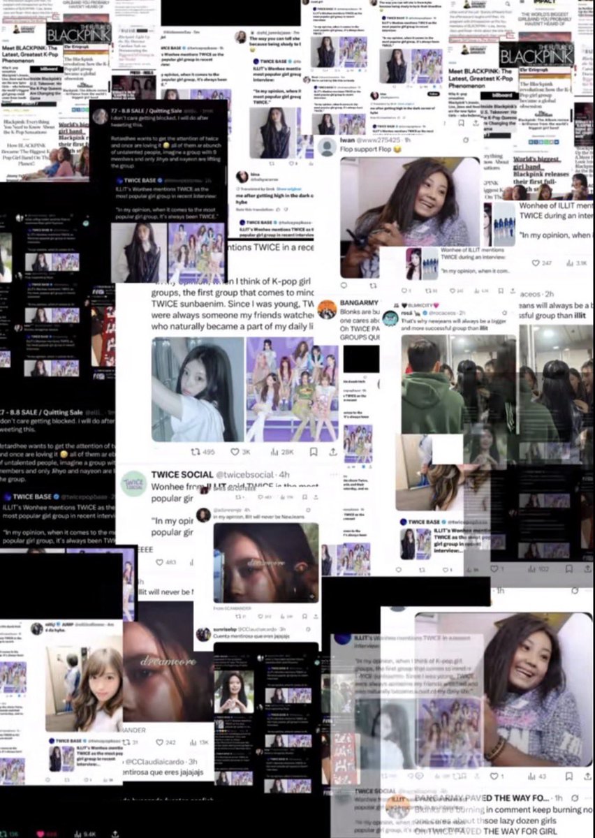 agustd2013_7's tweet photo. “Why is she complimenting a boy group when she’s a woman?”

Also them when Wonhee praised a girl group: https://t.co/EhEjCn2F5k