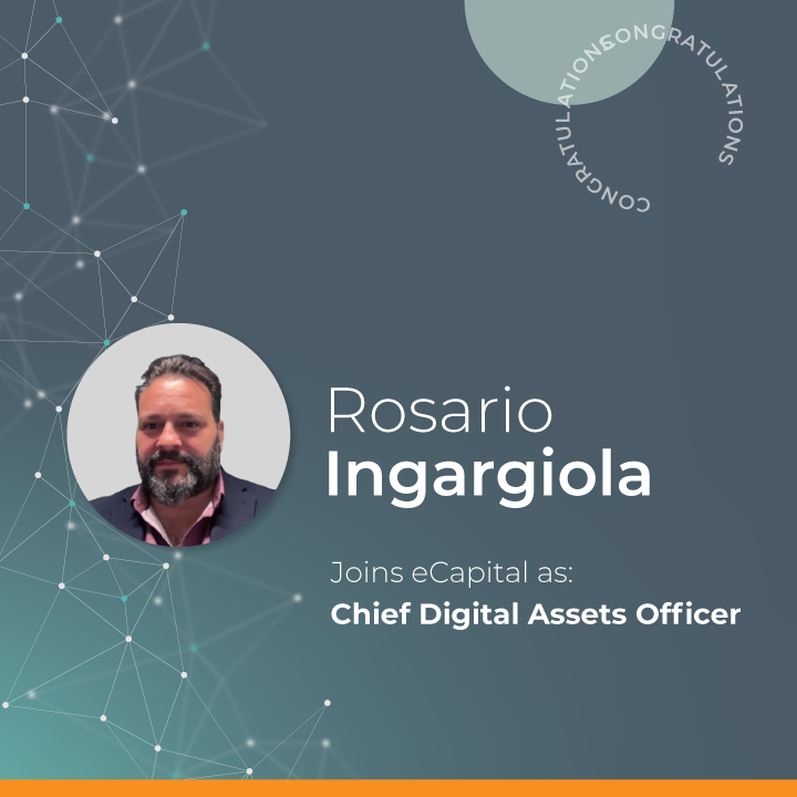 eCapitalCorp's tweet photo. Building what's next requires the right leadership.

We're pleased to welcome Rosario Ingargiola as eCapital's new Chief Digital Assets Officer.

As we continue investing in technology, AI, and digital capabilities, this newly created executive role marks another important step in executing our long-term strategy. Reporting directly to CEO Marius Silvasan, Rosario will help strengthen our technology platform to deliver smarter, more efficient financial solutions that help businesses grow with confidence.

Please join us in welcoming Rosario to the team.

Read the full announcement here:
https://t.co/XGMQ3iWc6t

#Innovation #SpecialtyFinance #Technology #Leadership #WeAreeCapital