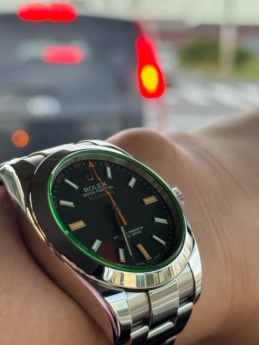 sanchaaaan_'s tweet photo. 毎日暑いですね🫠
本日もお疲れ様でしたー☺️
#ミルガウス #Milgauss
#116400GV
#ロレックス #Rolex https://t.co/8Vne3neZwc