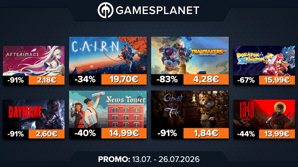 Gamesplanet Deutschland tweet media