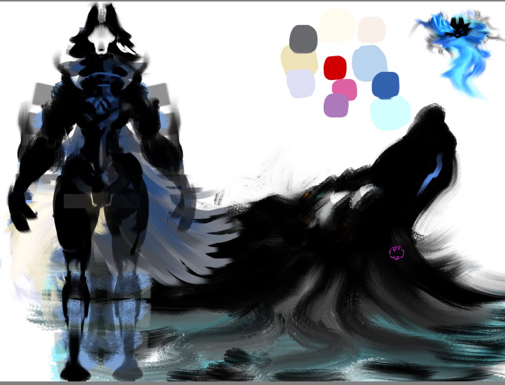 Rems21962886's tweet photo. Kinda struggling to come up with this design( image 1), which feels strange to me, my protogen and its evolution was perfect to me (image 2).

Going farther back into my Remo designs is harder cause it’s not fresh in my mind. https://t.co/MgdorwszLB