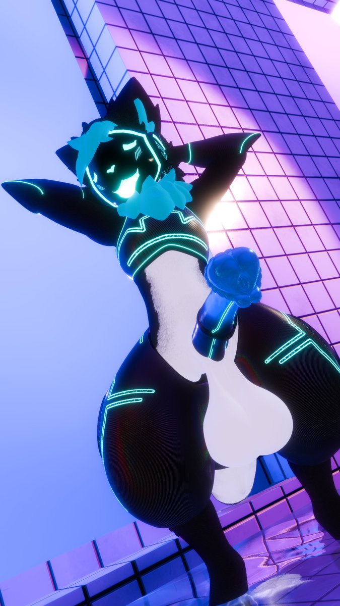 TheRevnad's tweet photo. My proot flaunting his junk a little~ 📸Taken by the amazing bean @ThatSharkAD_VR https://t.co/BW7U9SZsB7