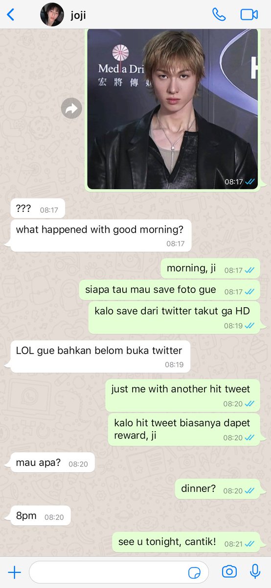 majuist's tweet photo. kemajuan hubungan meru joji

#marhoon one tweet https://t.co/1kuTGOQg8V