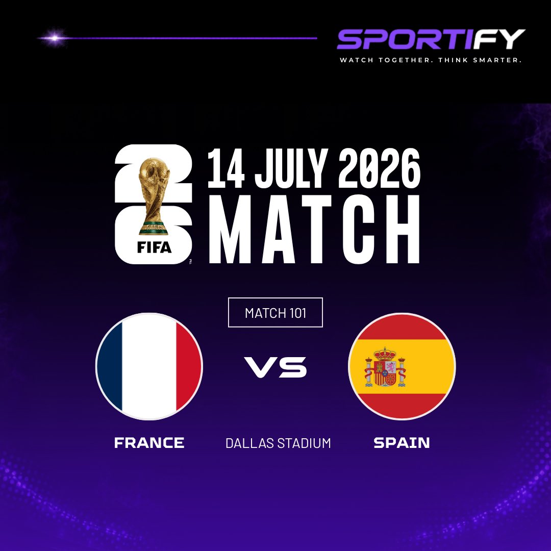Sportifylive_io's tweet photo. Are you rooting for Kylian Mbappé or Lamine Yamal in later's match?

#FIFA #WorldCup #WorldCup2026 #WorldCupSchedule #WorldCupSched #FIFAWorldCup #Mbappe #Yamal https://t.co/GU2a0TPih7