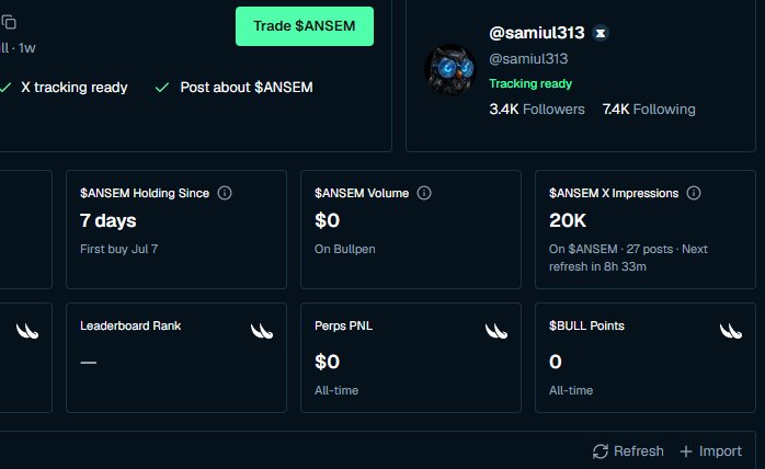 samiul313's tweet photo. A few weeks ago, barely anyone was talking about $ANSEM.

Today?

My posts crossed 20K+ X impressions. 📈

That tells me people are starting to pay attention.

Huge thanks to everyone who's been liking, replying, reposting, and sharing their thoughts. You guys are the reason this community keeps growing.

Whether you're here for the memes, the community, or the potential, one thing is clear:

$ANSEM is getting harder to ignore.

Let's see how far this movement can go. 🚀🐂