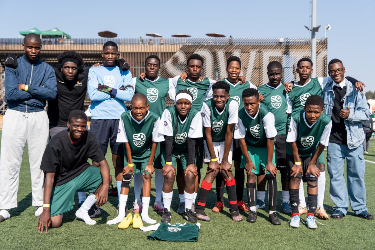 NMCF_SA's tweet photo. 💙 Thank you to our incredible partners and sponsors who made the Nelson Mandela Children’s Fund and NBA Africa Sports Day possible. Because of your support, young people came together for a day of basketball, soccer, netball, indigenous games, wellness activities &amp; mentorship. https://t.co/QUVer79Ogb