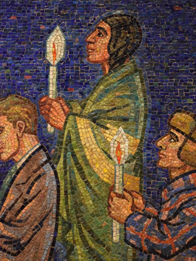 MarysShrine's tweet photo. Today, as we celebrate the Memorial of the Virgin St. Kateri Tekakwitha, we invite you to explore four places where she is portrayed in the Basilica. https://t.co/s8CrvvQVrA

#Catholic #CatholicChurch https://t.co/vrKS9IGhIx