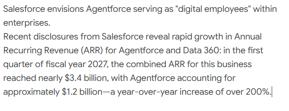 Benjamin_stock0's tweet photo. $CRM
Salesforce's primary investment narrative is currently shifting from:

"Traditional SaaS CRM company" → "Enterprise AI agent platform company" https://t.co/QvgnzT7WSn