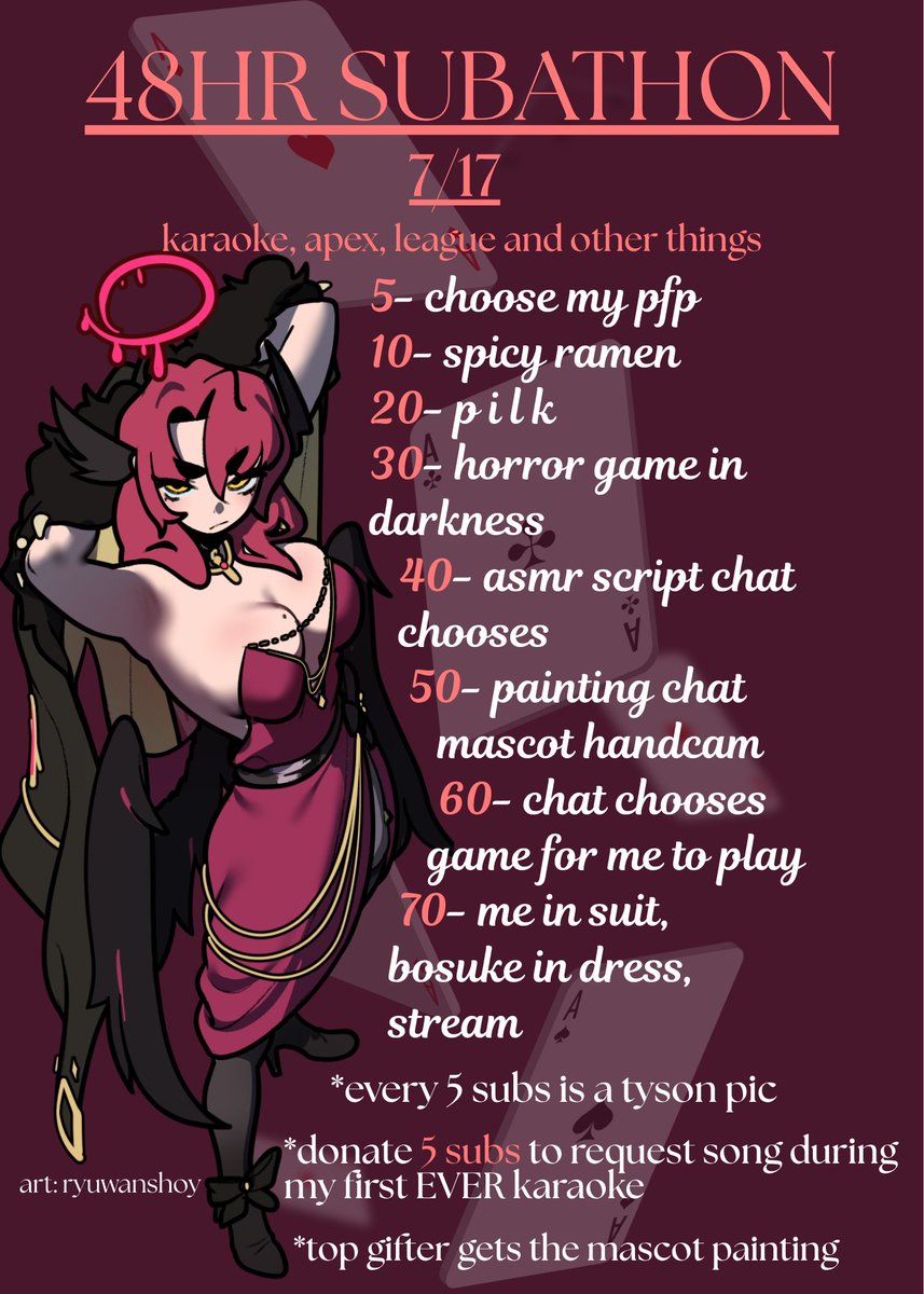 QuinnGuzen's tweet photo. IM DOING A 48HR SUBATHON THING SO LIKE BE THERE❗️❗️
ill be doin my first karaoke and ill be drinking and other things 👀❤️ https://t.co/67ML0hs5Jy