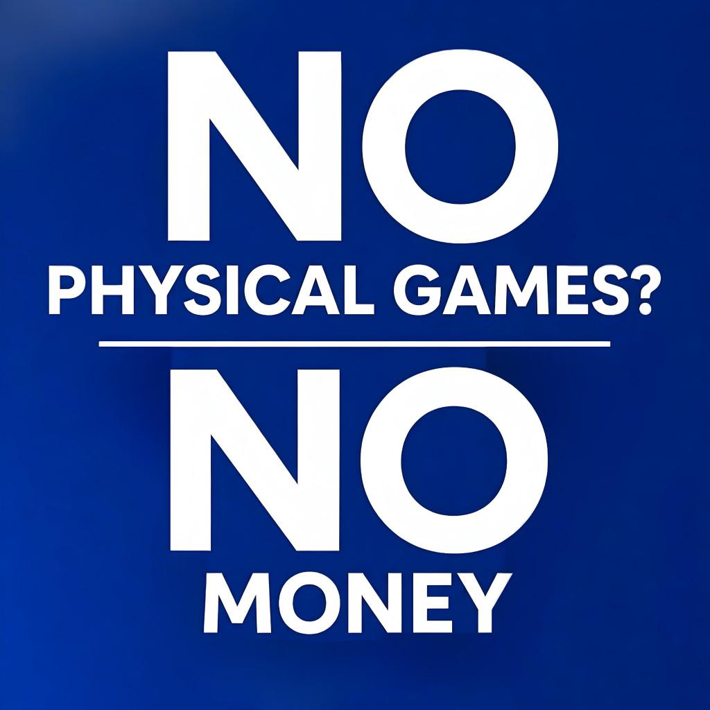 GyromancyBR's tweet photo. @PlayStation We want our games in physical format! Traitors! https://t.co/MhFmvZB75x