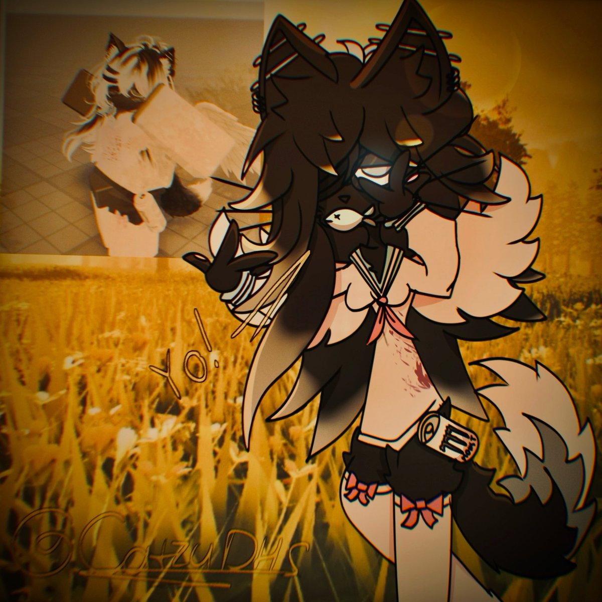 catzu_dhs25's tweet photo. Yo! :^✌️ #art #oc #furry https://t.co/Odrd3HVQbd
