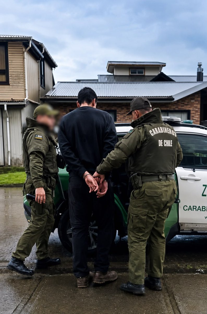 CarabLosRios's tweet photo. 🚨 Gracias al despliegue preventivo de Carabineros de la Subcom #Mariquina  fue detenido un sujeto por el delito de receptación, recuperándose especies sustraídas desde un local comercial de la comuna.

👮‍♂️ La presencia policial y los patrullajes preventivos continúan fortaleciendo la seguridad de nuestros vecinos 🤝
 #OrdenyPatria