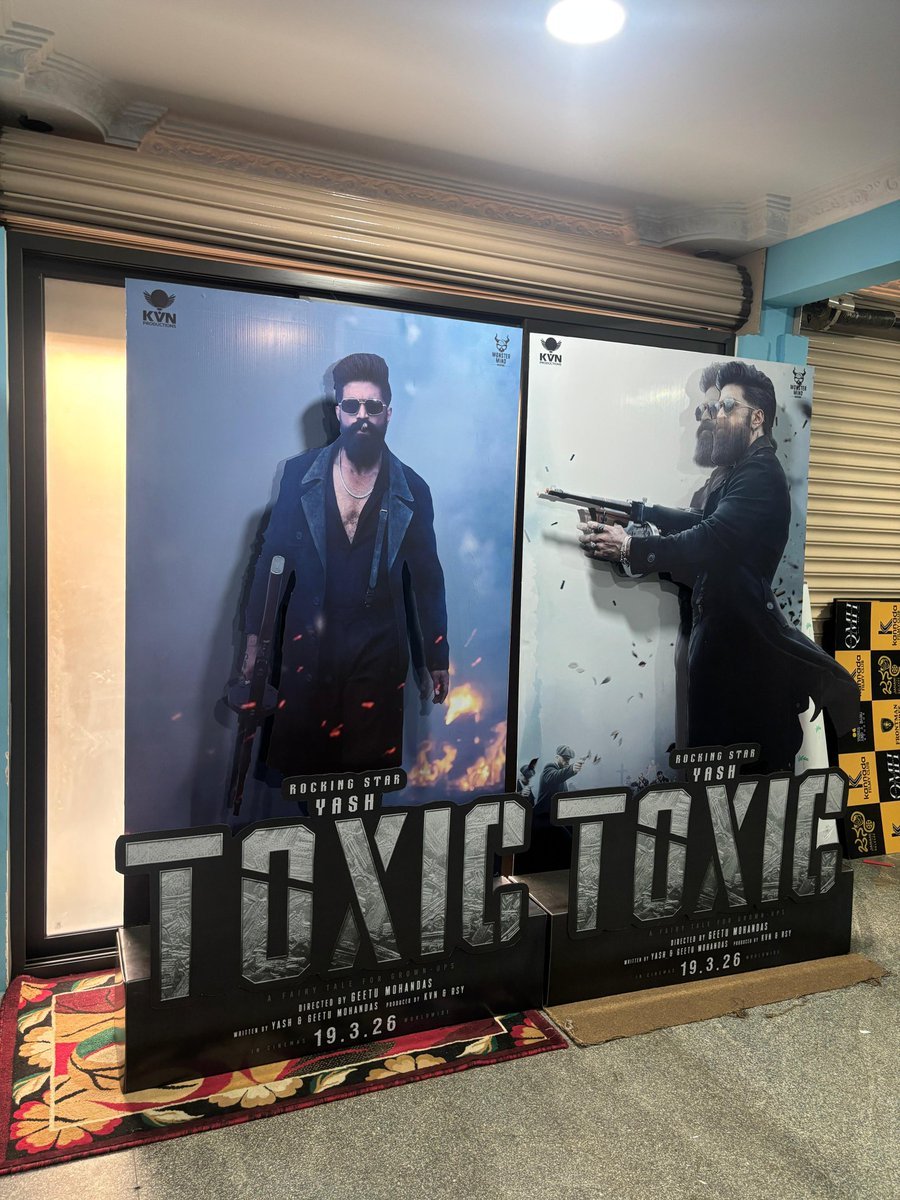 imashishsrrk's tweet photo. TOXIC Standees Are TOO GOOD 💥🔥 https://t.co/6txtAIuWn9