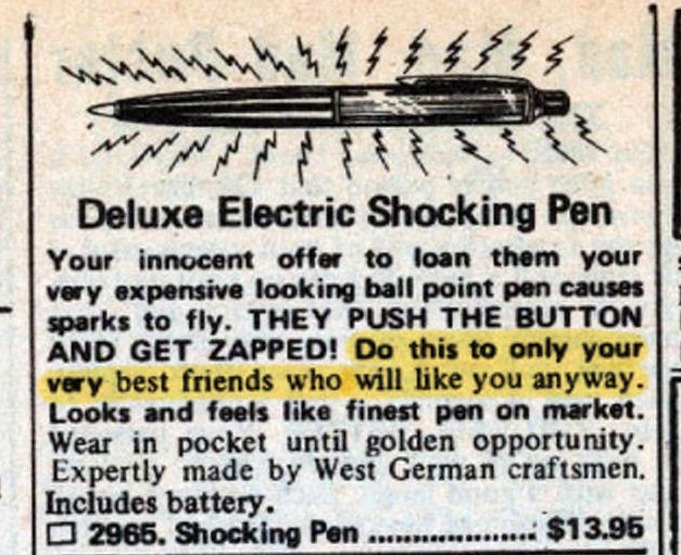 grossbauern's tweet photo. Do this only to your best friends.
Expertly made by West German craftsmen. https://t.co/FpMelzMNG5