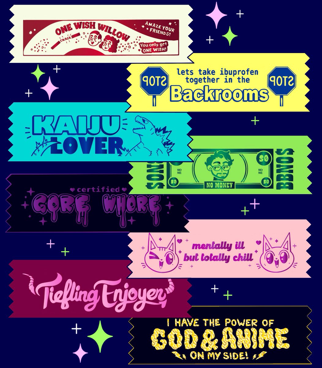 RadJinja's tweet photo. made some ribbons for some upcoming conventions 👀👀👀 https://t.co/lIaf9ck2uG