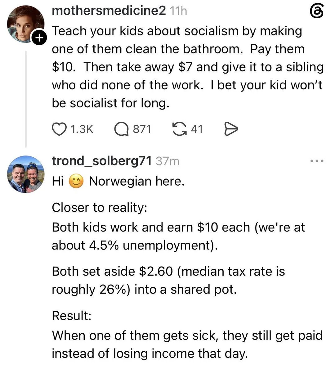 YourAnonNews's tweet photo. Teach your kids about socialism... https://t.co/1IW87OGLI9
