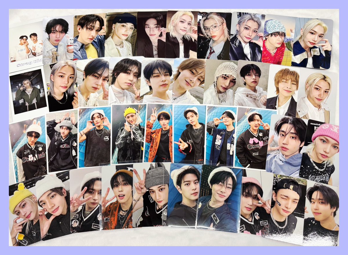 Straykids トレカ、ステッカー 入荷しました❣️ 只今スキズ1ヶ月限定